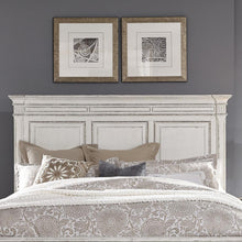 Abbey Park Queen Panel Headboard in Antique White