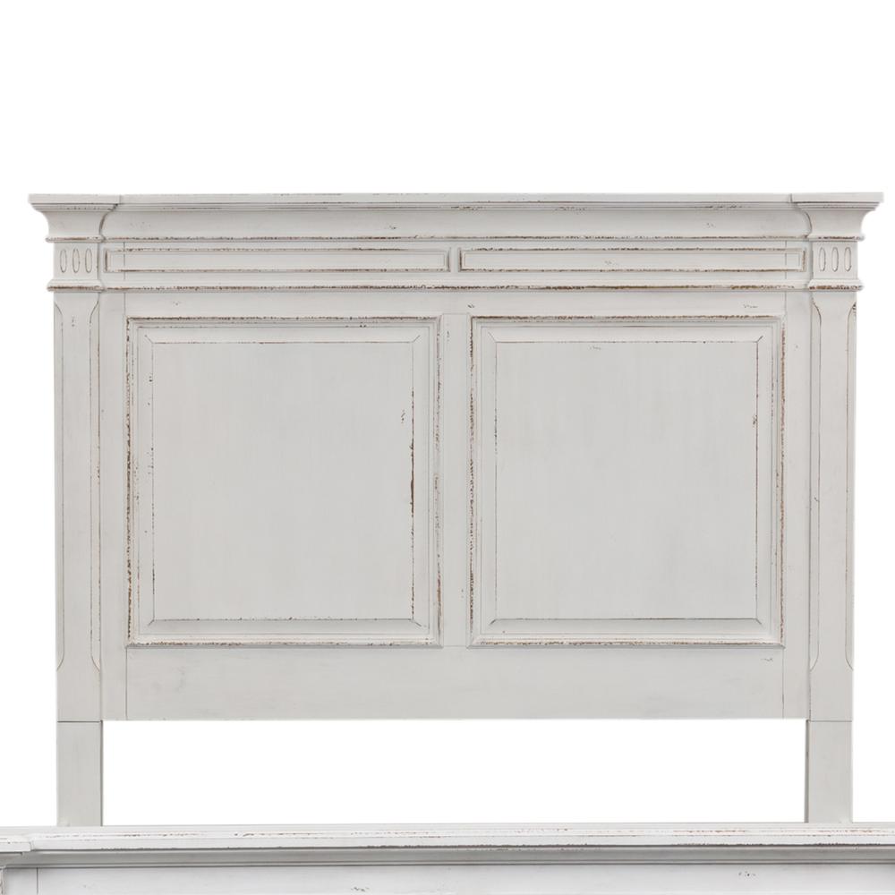 Abbey Park Queen Panel Headboard in Antique White