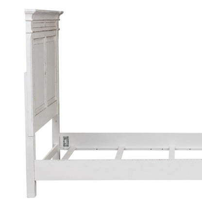 Abbey Park Queen Panel Headboard in Antique White
