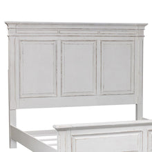 Abbey Park King Panel Headboard in Antique White