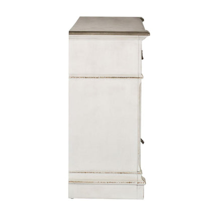 Abbey Park 7 Drawer Dresser in Antique White