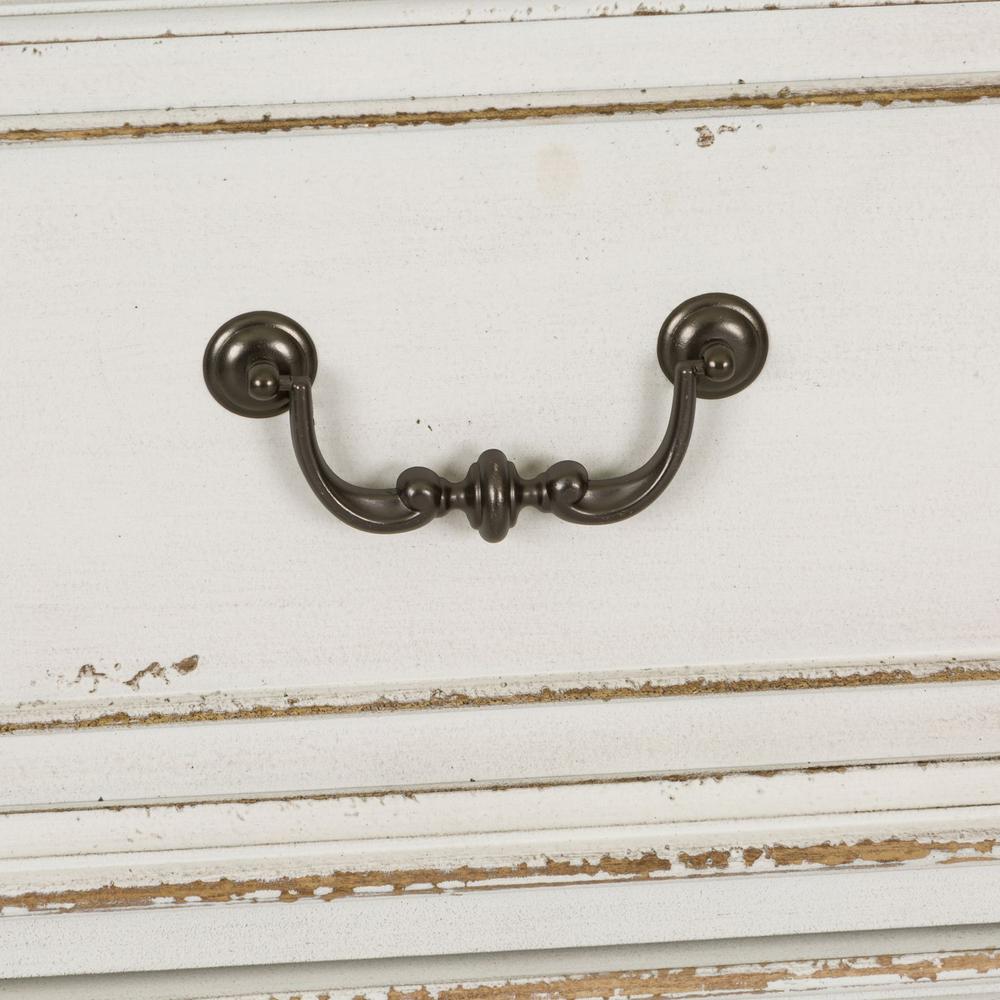 Abbey Park 7 Drawer Dresser in Antique White