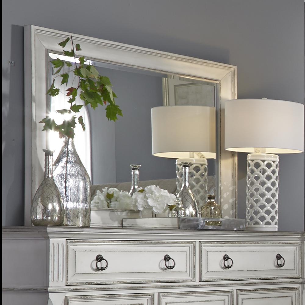 Abbey Park Mirror in Antique White