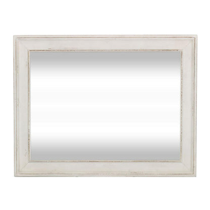 Abbey Park Mirror in Antique White
