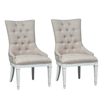 Abbey Park Hostess Chair-Set of 2 in Antique White
