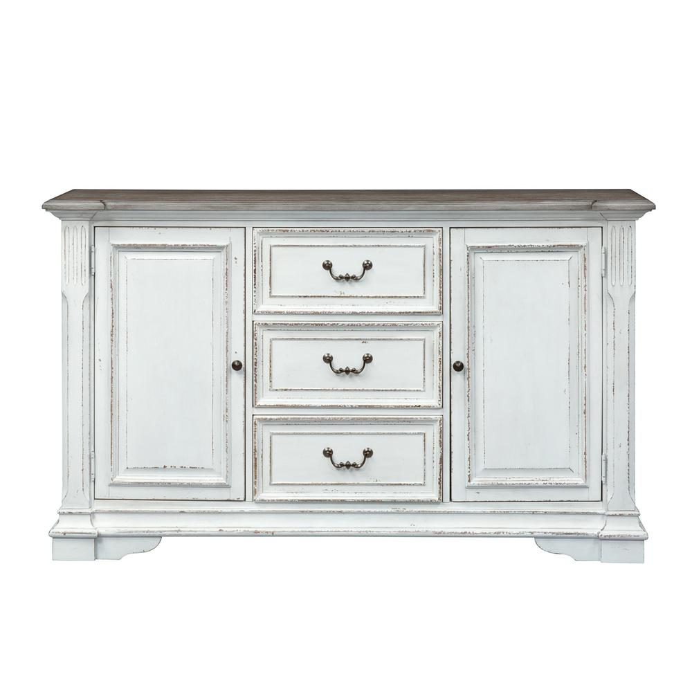 Abbey Park Buffet in Antique White