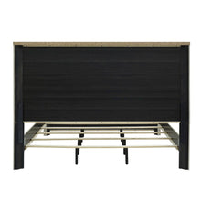 Modern Play King Panel Bed - Natural White