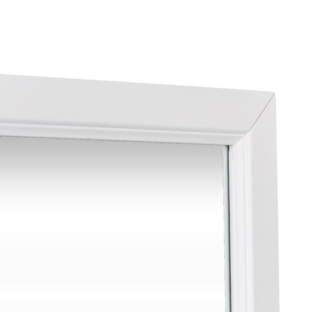 Cottage View Mirror in White