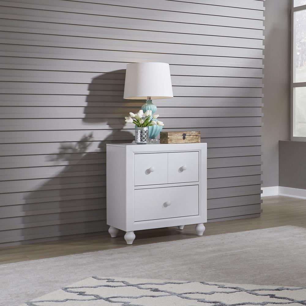 Cottage View Night Stand in White