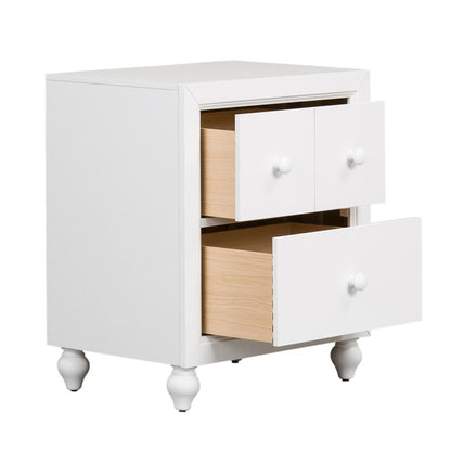 Cottage View Night Stand in White