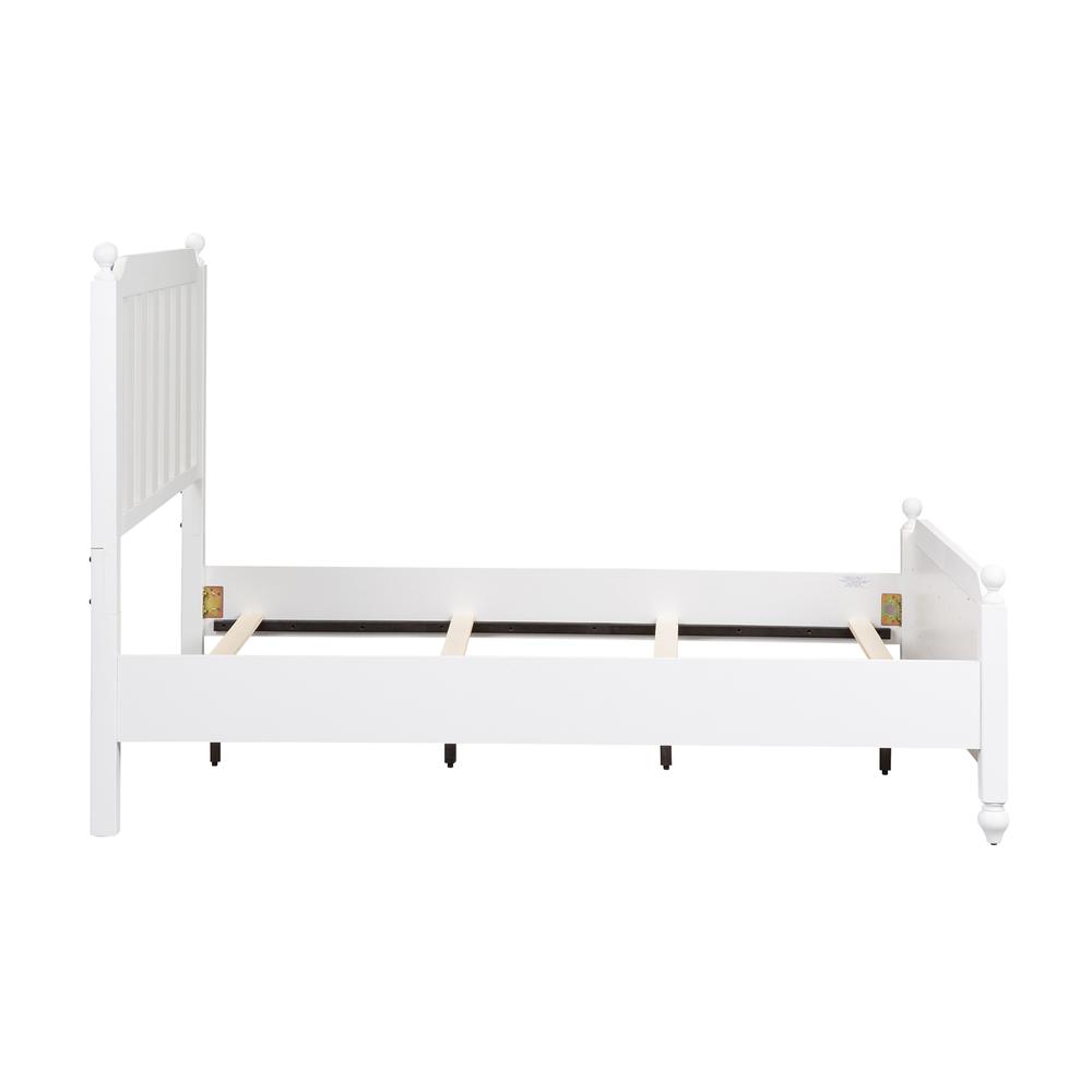Cottage View Full Panel Bed in White