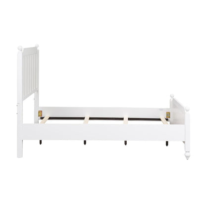 Cottage View Full Panel Bed in White