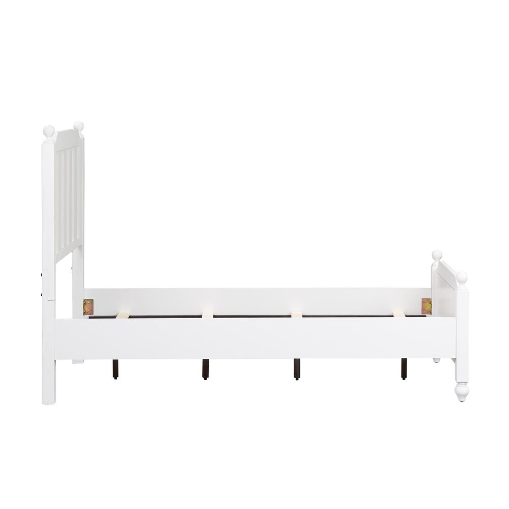 Cottage View Twin Panel Bed in White