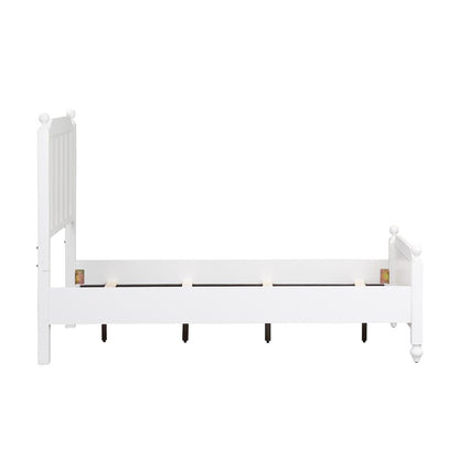 Cottage View Twin Panel Bed in White