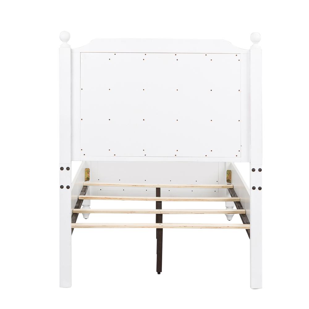 Cottage View Twin Panel Bed in White