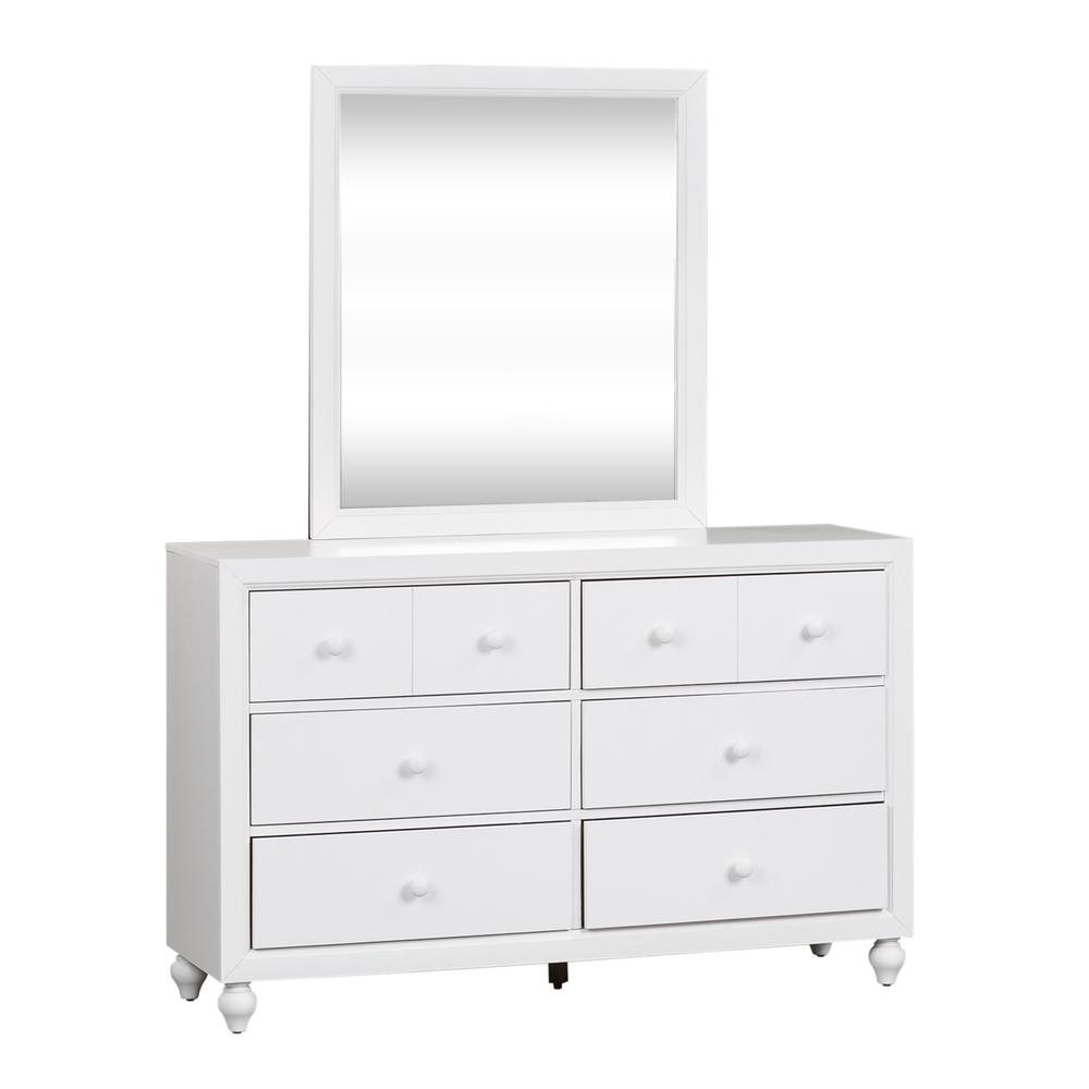 Cottage View Twin Panel Bed in White