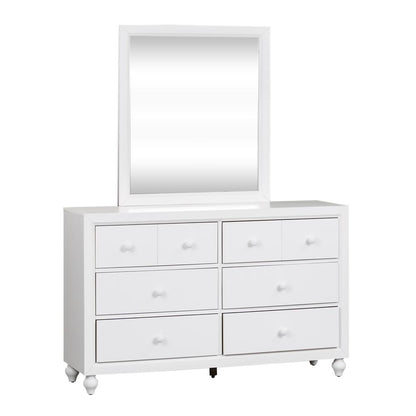 Cottage View Twin Panel Bed in White