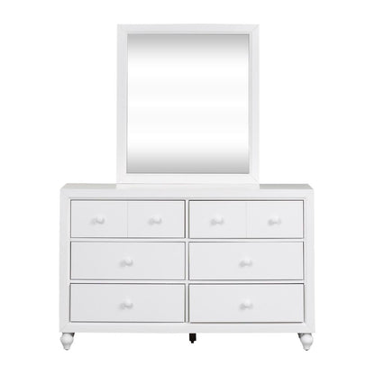 Cottage View Twin Panel Bed in White