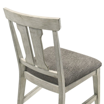 Hallendale Splat Back Side Chair (RTA) - Set of 2 - Gravel Wash