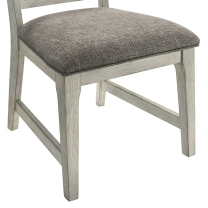 Hallendale Splat Back Side Chair (RTA) - Gravel Wash