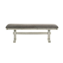 Hallendale Uph Dining Bench (RTA) - Gravel Wash