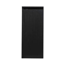 Bookcase for Home Office Touch LED Light- Aged Charcoal,Rub Thru & Caramel