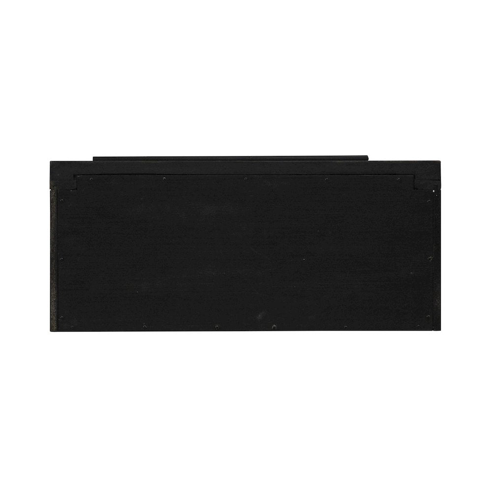 Bookcase for Home Office Touch LED Light- Aged Charcoal,Rub Thru & Caramel