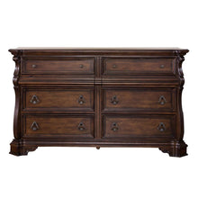 Arbor Place 8 Drawer Double Dresser in Brownstone