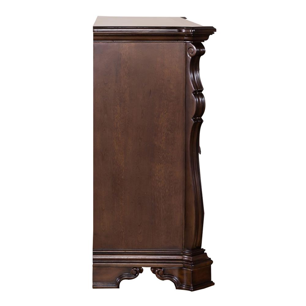 Arbor Place 8 Drawer Double Dresser in Brownstone