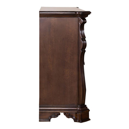 Arbor Place 8 Drawer Double Dresser in Brownstone