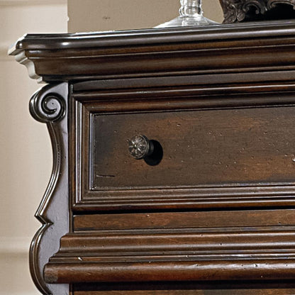 Arbor Place 6 Drawer Chest in Brownstone