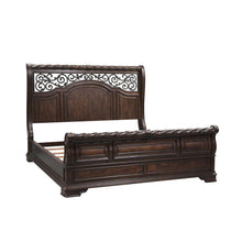Arbor Place King Sleigh Bed in Brownstone