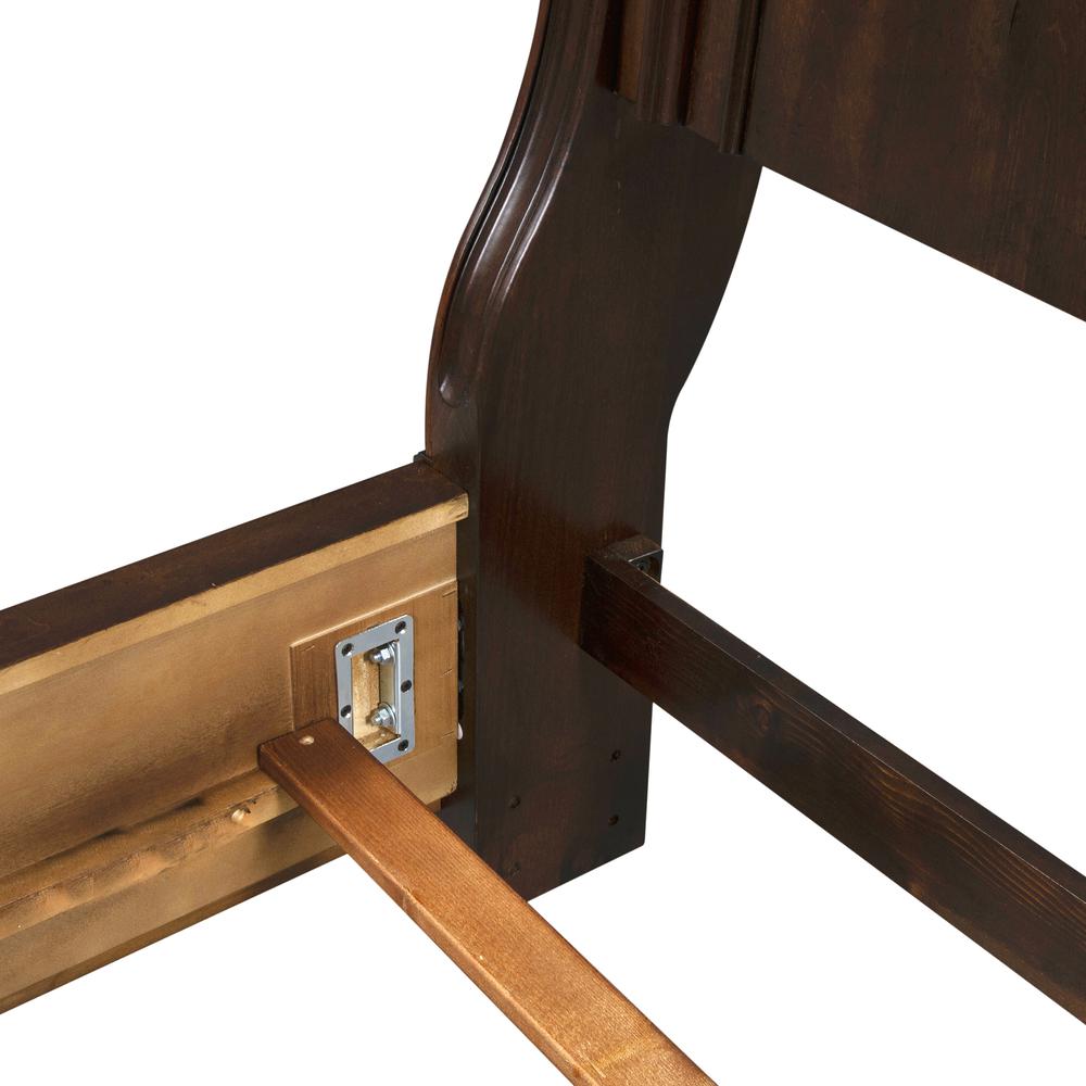Arbor Place King Sleigh Bed in Brownstone