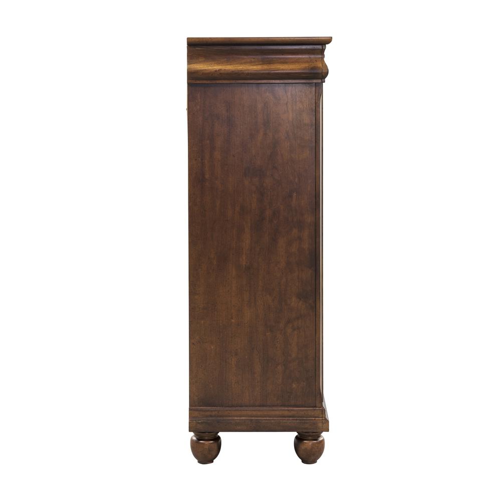 Rustic Traditions 5 Drawer Chest in Rustic Cherry