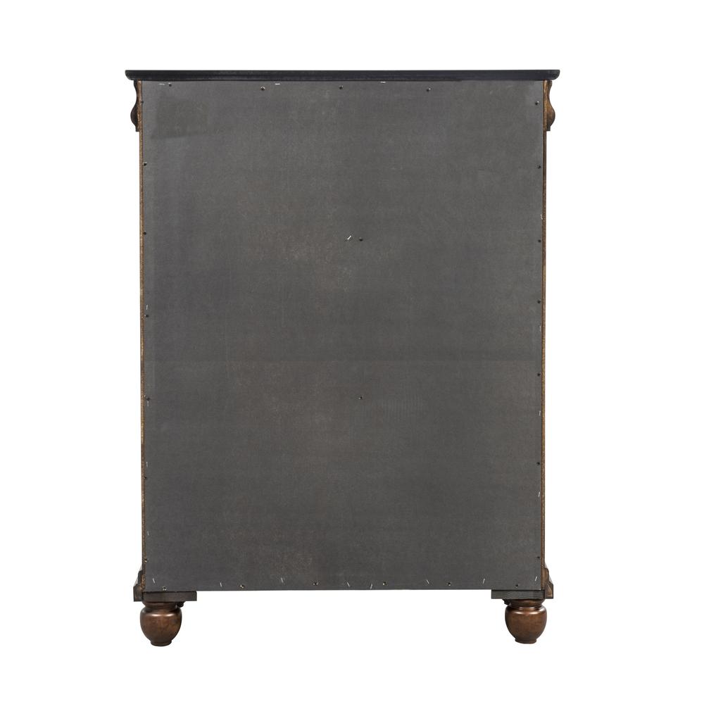 Rustic Traditions 5 Drawer Chest in Rustic Cherry