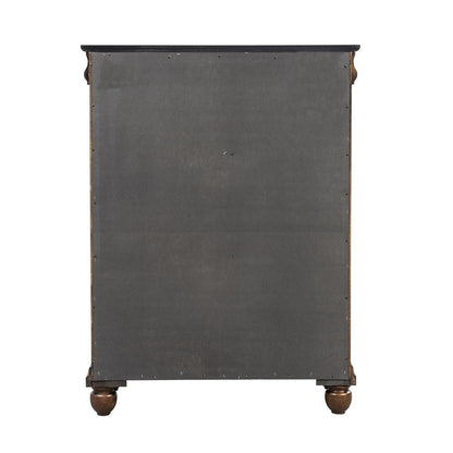 Rustic Traditions 5 Drawer Chest in Rustic Cherry