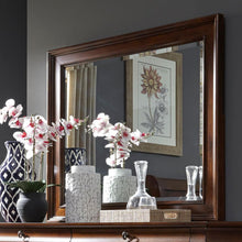 Rustic Traditions Landscape Mirror in Rustic Cherry