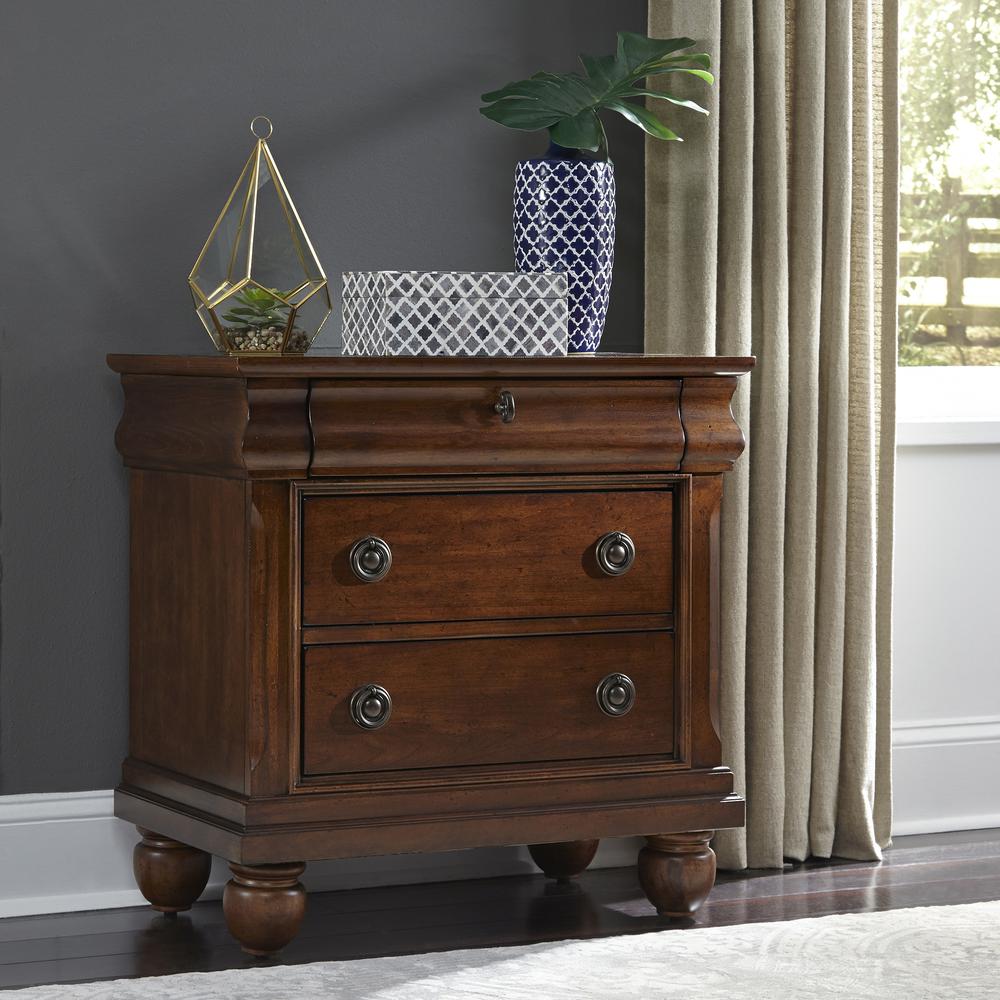 Rustic Traditions Night Stand in Rustic Cherry