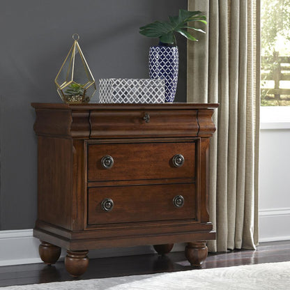 Rustic Traditions Night Stand in Rustic Cherry