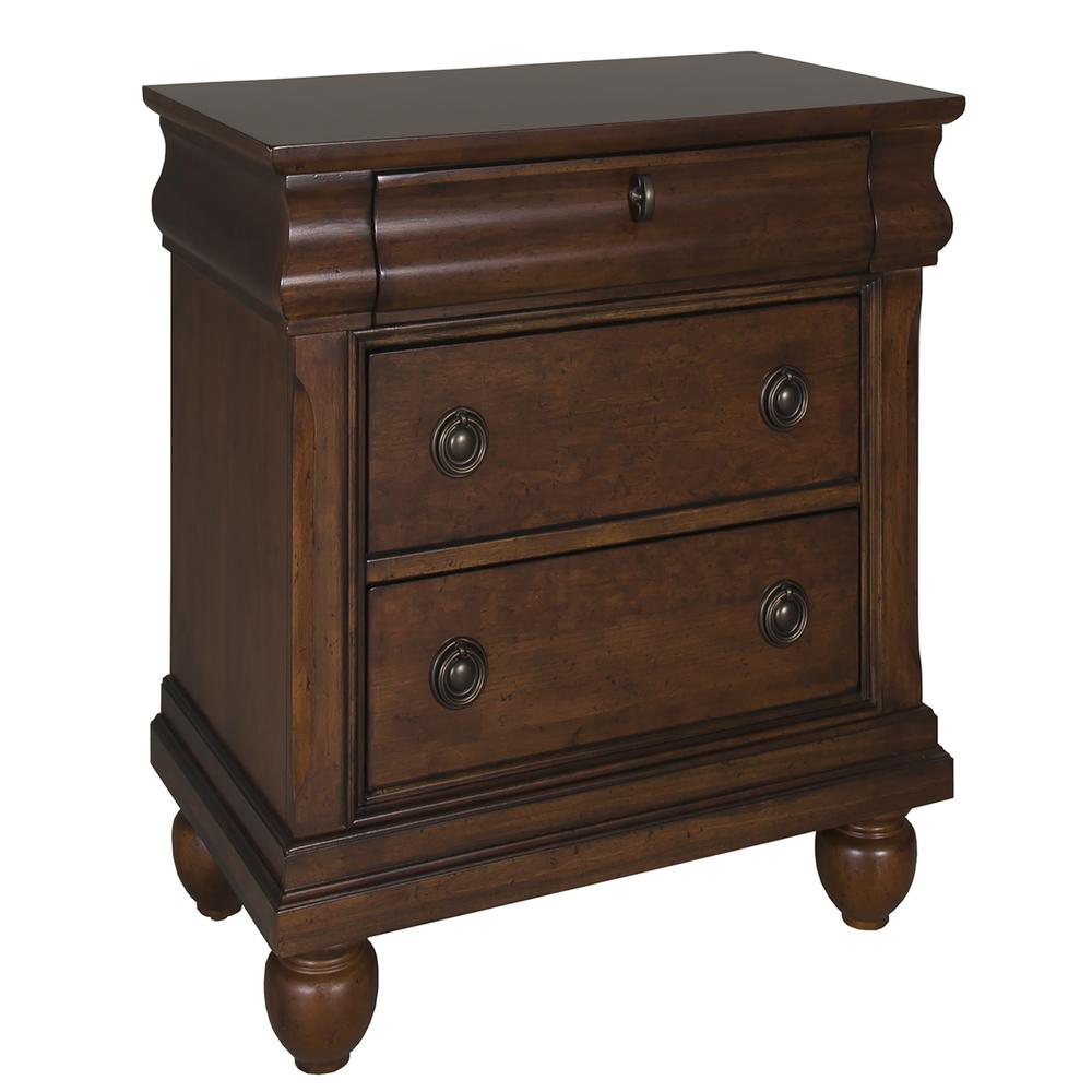 Rustic Traditions Night Stand in Rustic Cherry