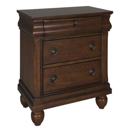 Rustic Traditions Night Stand in Rustic Cherry
