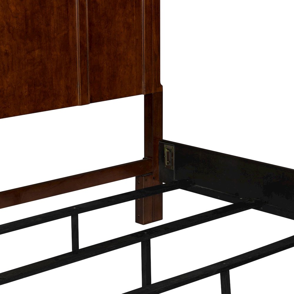 Rustic Traditions California King Panel Bed - Rustic Cherry Wood