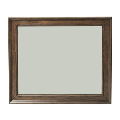 Rustic Traditions Dresser & Mirror in Rustic Cherry