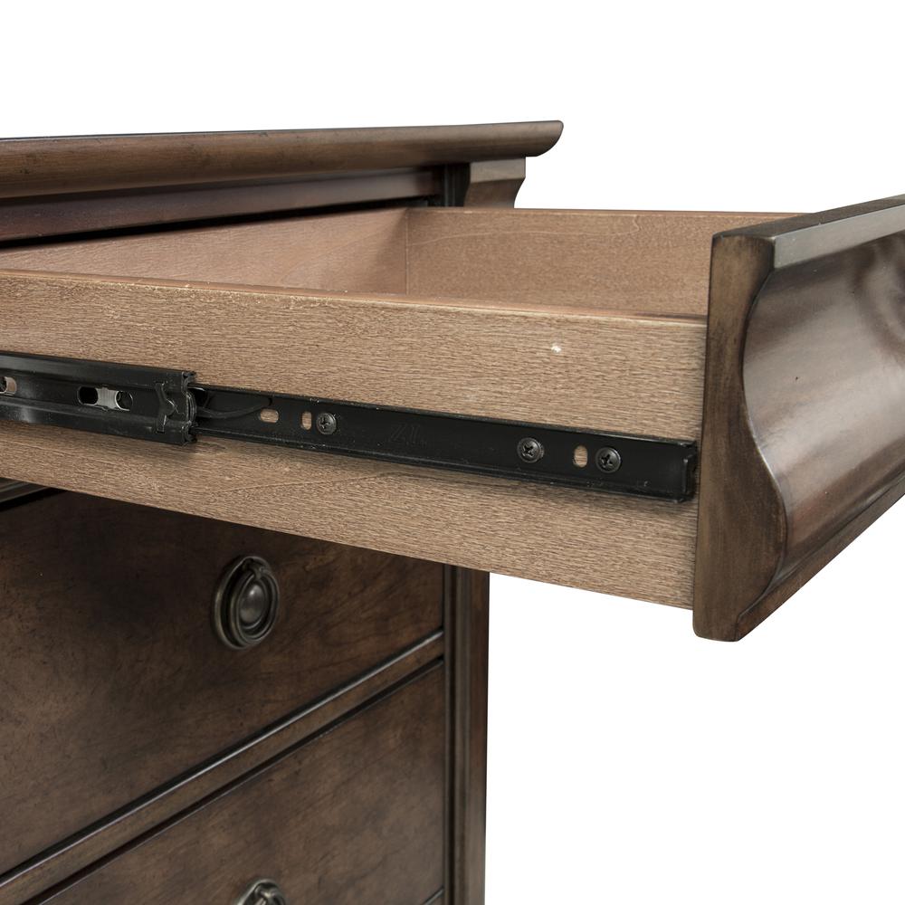 Rustic Traditions Dresser & Mirror in Rustic Cherry