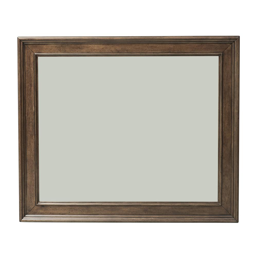 Rustic Traditions Dresser & Mirror in Rustic Cherry