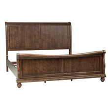 Rustic Traditions King Sleigh Bed in Rustic Cherry