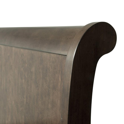 Rustic Traditions King Sleigh Bed in Rustic Cherry