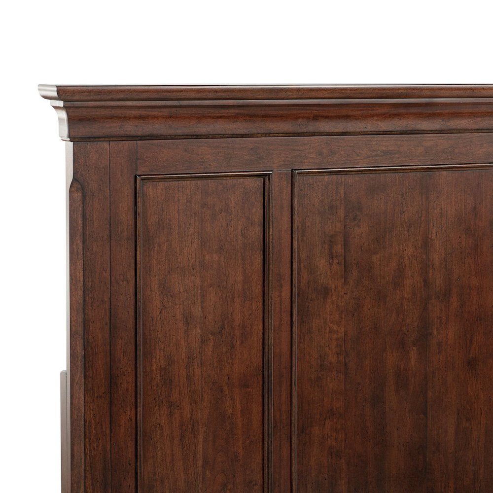 Rustic Traditions Queen Panel Bed - Rustic Cherry Wood