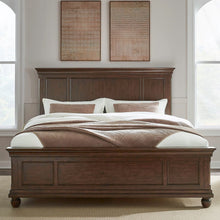 Rustic Traditions Queen Panel Bed - Rustic Cherry Wood