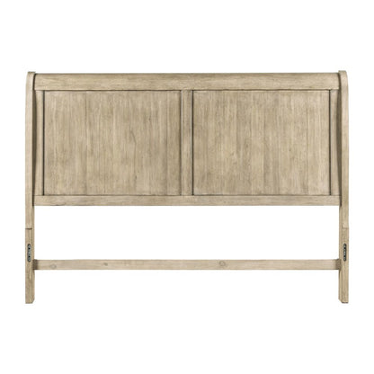 Rustic Traditions King Sleigh Bed Headboard - Saddle Tan